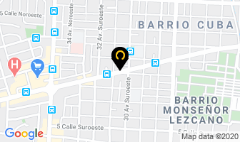 Mapa de Servanic en Managua