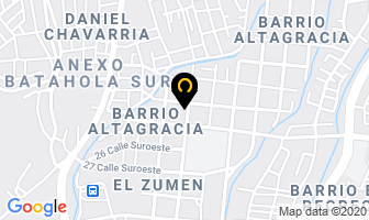 Mapa de Servicios Autobat en Managua