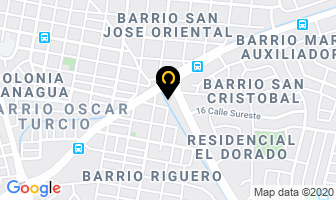 Mapa de Servicios Contables en Managua