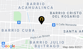 Mapa de Servicios Contables Alvarez RodrÍguez en Managua
