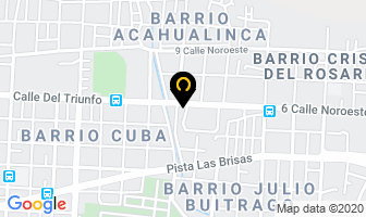 Mapa de Servicios Contra Incendios Ebenezer en Managua