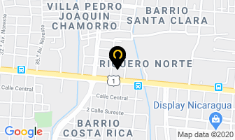Mapa de Servicios Electronicos De Seguridad en Managua