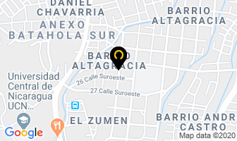 Mapa de Servicios MÚltiples en Managua