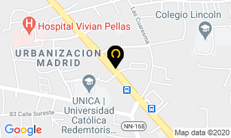 Mapa de Servinsa en Ticuantepe