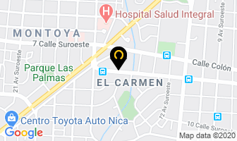 Mapa de Si Mujer en Managua
