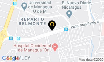 Mapa de Siasa en Managua