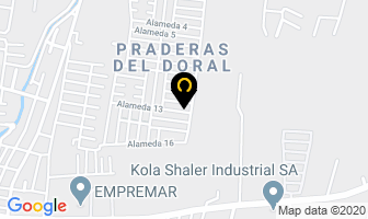 Mapa de Sistemas And Solutions en Managua