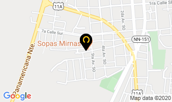 Mapa de Sopas Mirna en Tipitapa