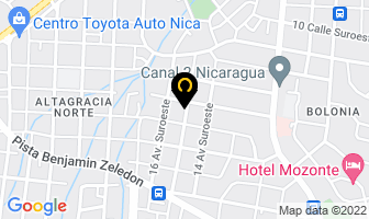 Mapa de Sos Medical S.a. en Managua