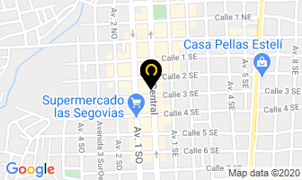 Mapa de Supermercado Del Hogar en Estelí