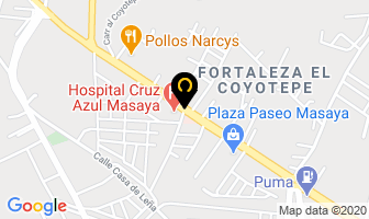 Mapa de Taller De Motos Baltodano en Masaya