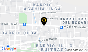 Mapa de Taller Metalurgico Hossana en Managua