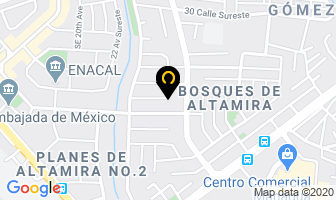 Mapa de Tco Consultores en Managua
