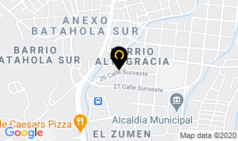 Mapa de Tecnifrio Ar en Managua