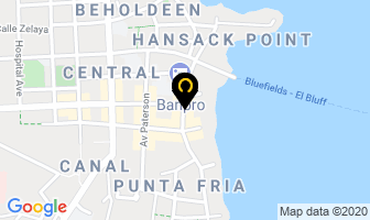 Mapa de Tienda Chow Paiz en Bluefields