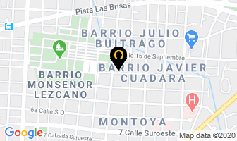 Mapa de Tipografia Occidente en Managua