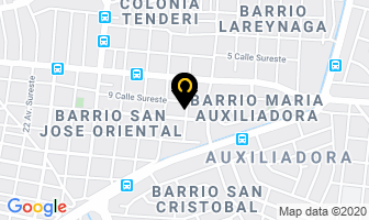 Mapa de Topoval en Managua