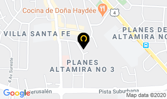 Mapa de Trade Express en Managua