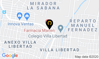 Mapa de Trajes Cruz en Managua