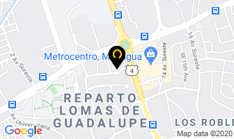 Mapa de Transportes LÓpez en Managua
