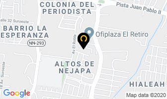 Mapa de Transunion en Managua