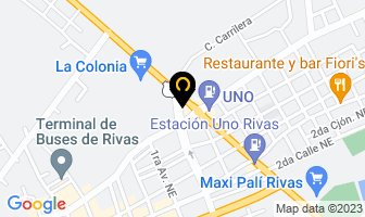 Mapa de Tropigas Rivas en Rivas