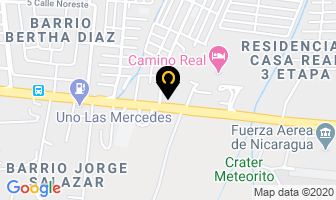 Mapa de U-save Auto Rental en Managua