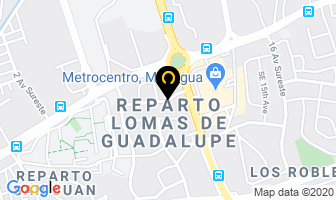 Mapa de Uca en Managua