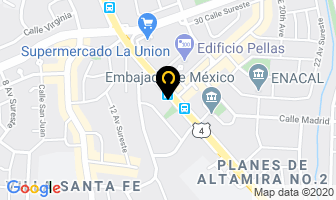 Mapa de Ultranic en Managua