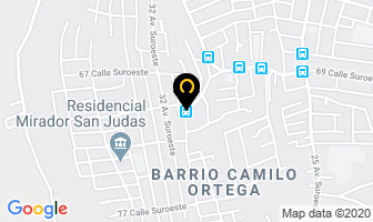 Mapa de Variedades Camila Torres en Managua