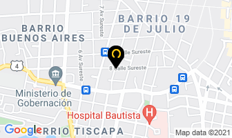 Mapa de Venta De Llantas Y Lubricantes en Managua