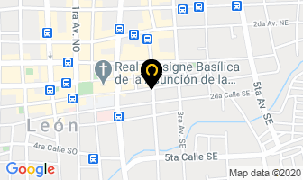 Mapa de Veterinaria Central en León