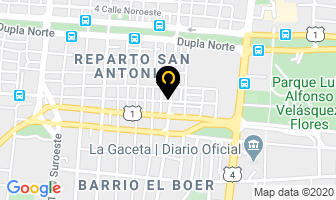 Mapa de VÍa Web en Managua