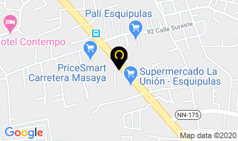 Mapa de Video Star en Managua