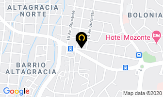 Mapa de Vivero Los Robles en Managua
