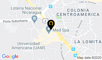 Mapa de Wine Store en Managua