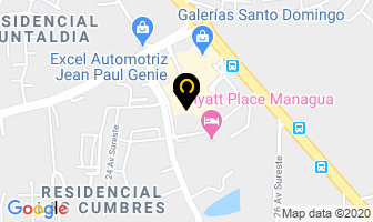 Mapa de Yea Gelato en Managua