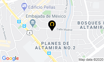 Mapa de Yichen Logistics en Managua