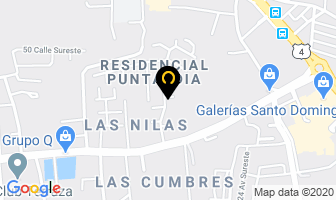 Mapa de Zegesa en Managua