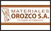 Materiales Orozco, S A