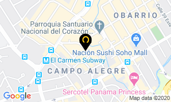 Mapa de 507 Media Studios - Soluciones Web en Panamá
