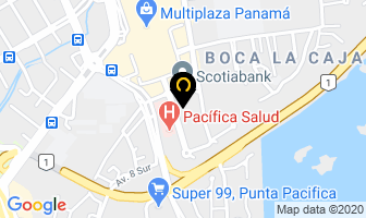 Mapa de Aba Servicios Financieros PanamÃ S A en Panamá