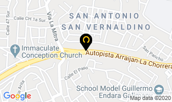Mapa de Abogados Consultores en La Chorrera