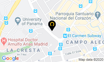Mapa de Abogados Lin Barsallo Asociados en Panamá