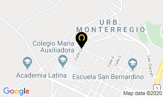 Mapa de Academia Hispano Americana en La Chorrera