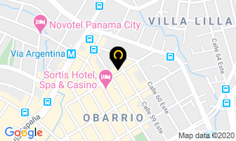 Mapa de Agencias Continental, S.a. en Panamá