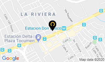 Mapa de Agencias Domingo en Panamá