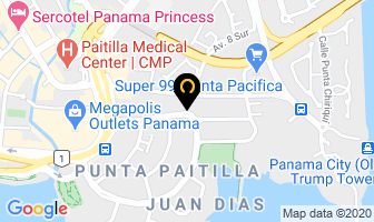 Mapa de Arco Seguros en Panamá