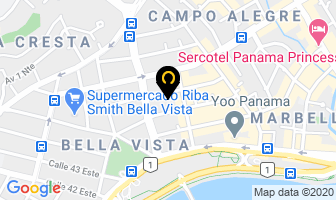 Mapa de Arq. Jessica Gomez Lopez en Panamá