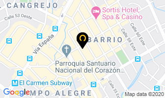Mapa de Aseguradora AncÓn, S A en Panamá